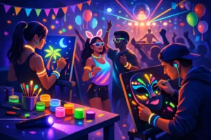Подходящо ли е UV рисуване за вашето парти?